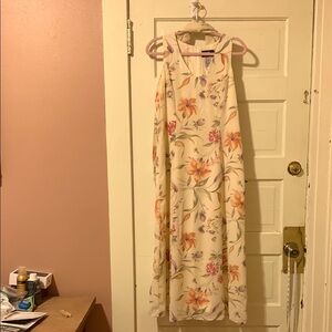 Cream Maxi Sundress for Formal